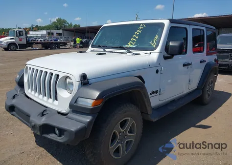 2023 Jeep Wrangler 4-Door Sport S 4X4 z USA, uszkodzony, nr VIN 1C4HJXDN3PW596307